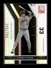 2004 Donruss Elite Larry Walker #93 Turn of the Century 242/750 Rockies picture
