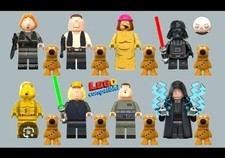 🔥16x Figure Set Family Guy Star Wars Mini figures Peter Lois Quagmire Brian Meg picture