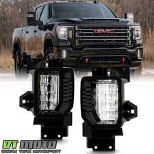 2020-2023 GMC Sierra 2500HD 3500HD LED Bumper Fog Lights Driving Lamps w/ Switch picture