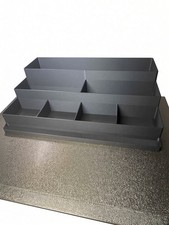 New 3d printed desk organizer in black color picture
