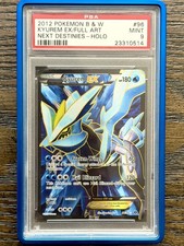 2012 Pokemon B & W Next Destinies #96 Kyurem Ex FA PSA 9 MINT *Low Pop picture