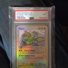 The Pokémon Company 2003 Pokemon EX Dragon Flygon 4/97 Reverse Holo PSA 9 picture