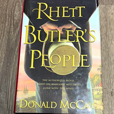 Rhett Butler's People Donald McCaig Hardcover Novel English Historical Fiction picture