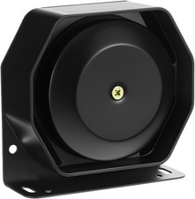 200W Siren Speaker 130Db Ultra Slim Octagon Compact Flat Horn , Heavy picture