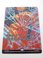 Tangle Foil Borderless Spider-Man Magic the Gathering 0038 Mythic picture