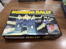 Rare NEW  Vintage 1994 Domino Rally Glow In The Dark Creepy Castle Never Played picture