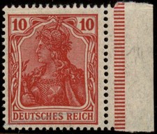 Germany 1915 Germania Mi86IIf Wartime Wmk MNH Expertized Oechsner BPP 104087 picture