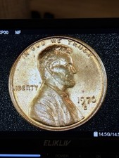 1970-S Lincoln Memorial Large Date Cent Double Die Errors BU Penny picture