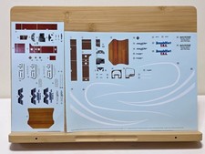 2013 Moebius Models 1/25 International ProStar Truck Tractor Model Kit Decals picture