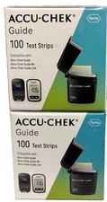 200 Accu-Chek Guide Test Strips~Exp~2/27~3/27~$45~FREE SHIP picture
