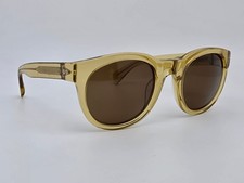 J. Crew JE3726S 229 Crystal Yellow Frame Brown Lens Thick Sunglasses 51-23-135 picture