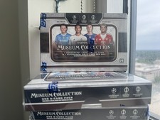 2025-2026  Topps UEFA Club Museum Collection Factory Sealed Hobby Box FAST SHIP picture