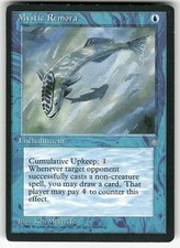 Mystic Remora 87 Ice Age Magic: The Gathering Moderately Played picture