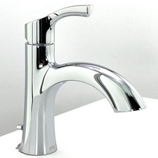 💲Moen CFG 58910 Ash 1-Handle 1 or 3-Hole Bathroom Faucet w/DRAIN - Chrome picture
