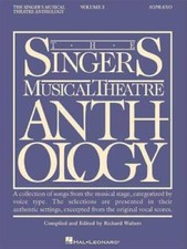 The Singer's Musical Theatre Anthology: Soprano, Vol. 3 - Paperback - GOOD picture
