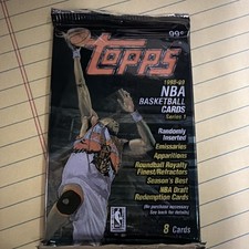 Topps 1998/99 Series 1 NBA Basketball Sealed Pack picture