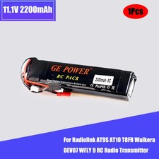 11.1v 2200mah 8C Li-po Battery for Radiolink AT9S AT10 T8FB Walkera DEVO7 WFLY 9 picture