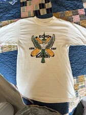 Vintage Eco Battery Graphic Tshirt Men’s Medium Gulf Coast Sportswear 80s USA picture