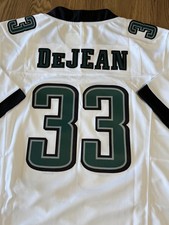 Men's  Eagles Cooper De Jean #33 White/Midnight Green Game Day Jersey picture
