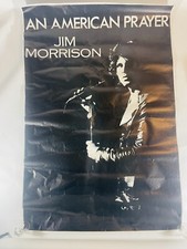 Jim Morrison The Doors HUGE VINTAGE American Prayer Poster 59