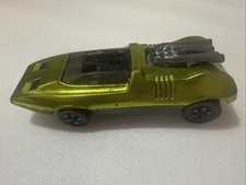 Vintage Hot Wheels Redline 1969 Peeping Bomb Spectraflame Lime/Yellow US picture