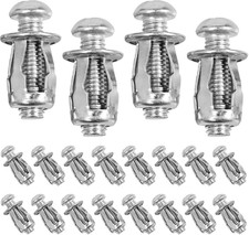 20 PCS M4 X 20MM Hollow Wall Anchors, Metal Cavity Fixing Anchors for Hollow Doo picture