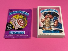 1987 GARBAGE PAIL KIDS 7TH SERIES B CARD SET 42 CARDS + WRAPPER OS7 TOPPS MINT picture