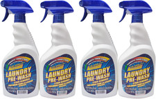 4 PACK LA's Totally Awesome Laundry Pre-Wash Stain Remover Spray 32 Fl. Oz. EACH picture