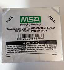 MSA XCell DuoTox Replacement Sensor MPN 10106725 for H2S/CO Detection picture