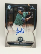 2023 Bowman - Chrome Prospect Autographs Lazaro Montes #CPA-LM (AU, RC) picture