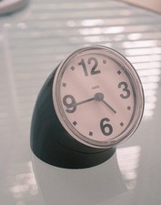 Alessi Cronotime Pio Manzu design Black PARTS - AS-IS non functioning picture
