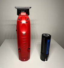 BaBylissPRO LO-PROFX Red Cordless FXOne Rechargeable T-Blade Trimmer FX729MR picture