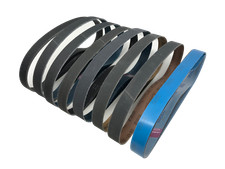 1X30 in Sanding Belts 24 Pack Assortment of Silicon Carbide and Aluminum Oxide  picture