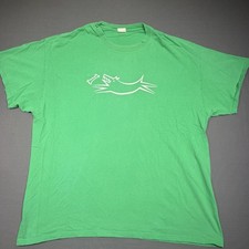 DogNZB Shirt Men’s XL Dog Bone Internet Invite Only Shirt Green Short Sleeve picture