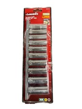 Husky 3/8 in. Drive Deep Metric Socket Set (10-Piece) H3DDPMM10PCSR picture