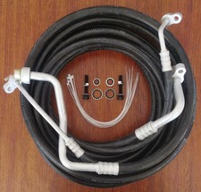 2002-09 Trailblazer & Envoy EXT Rear Auxiliary A/C Replacement Hoses Lines Set picture