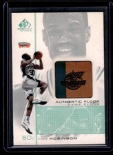 2000-01 SP Game Floor Authentic David Robinson San Antonio Spurs #DV picture