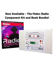 Make: Radio Component Kit and Book Bundle | DIY Projects, Electronic Experiments picture
