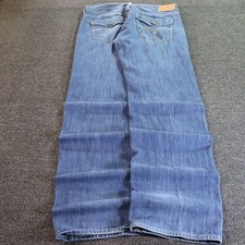 Levi's 559 Loose Straight Jeans Mens 36x36 Blue Denim Flap Pocket Y2k Skater picture