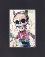 8X10 Matted Print Art Picture, Jamie Hewlett: Cigarettes Cause Advance Aging picture