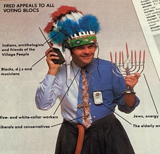 Fred Willard For President 1980 Vintage Comedy Photo Feature picture
