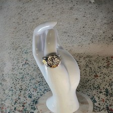 Legio IX SPQR ring Roman Style Handmade SilverBronze Vintage Antique Look Size13 picture
