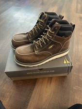 KEEN Utility Cincinnati 6” WP Work Boots Men’s 14D Carbon Toe Waterproof Brown picture