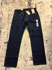 Levi's 505 Men's Jeans Blue, Straight Leg, Regular Fit 30x30 NWT picture