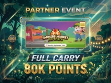 Mono-poly_GO Partner FARMERS-MARKET Event ❤ Full Carry 80K Points⚡24 Hours⚡2024 picture