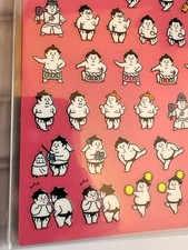 Mindwave Sumo Sticker Seal Made In Japan Collectible picture