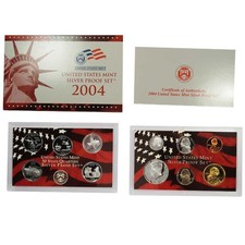 2004 U.S. Mint Silver Proof Set picture