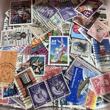 Vintage U.S. Stamp Lot - Historic Lot of 50 Stamps - No Duplicates picture