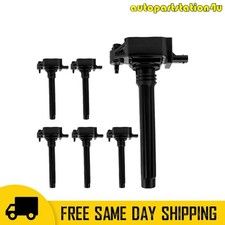 Set of 6 Ignition Coil For 12-17 Jeep Wrangler 14-21 Jeep Cherokee V6 3.2L UF648 picture