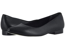 Walking Cradles Women's Reece Black Pointed Toe Flats 6 Narrow picture